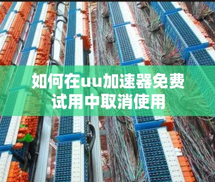 如何在uu加速器免费试用中取消使用 如何在uu加速器免费试用中取消使用