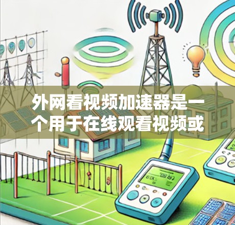 外网看视频加速器是一个用于在线观看视频或流媒体的内容管理工具,通常用于解决在线视频下载速度过慢或不兼容的问题。以下是一些常见的外网看视频加速器推荐 外网看视频加速器是一个用于在线观看视频或流媒体的内容管理工具,通常用于解决在线视频下载速度过慢或不兼容的问题。以下是一些常见的外网看视频加速器推荐
