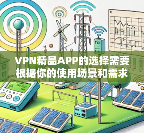VPN精品APP的选择需要根据你的使用场景和需求来决定。以下是一些推荐的VPN软件和应用，供你参考
