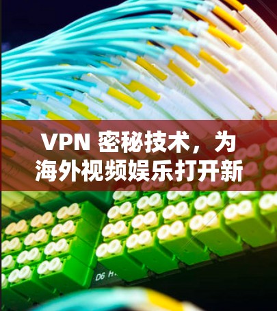 VPN 密秘技术,为海外视频娱乐打开新通道 VPN 密秘技术,为海外视频娱乐打开新通道